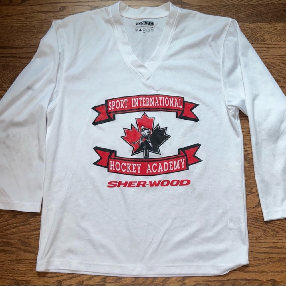 Tron Hockey Practice Jersey Sport International Hockey Academy White - Adult S